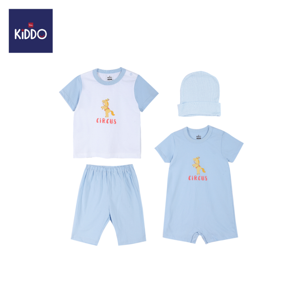 ENFANT (อองฟองต์) BSC KIDDO by Enfant ชุดของขวัญเสื้อผ้าเด็ก 4 ชิ้น สำหรับเด็ก 6-12 เดือน คอลเล็กชั่