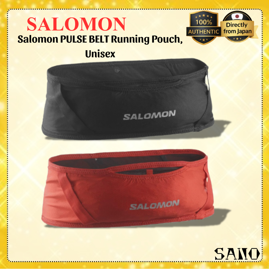 SALOMON PULSE BELT Running Waist Belt Trail Running Storage Pouch Unisex Sports Pack
