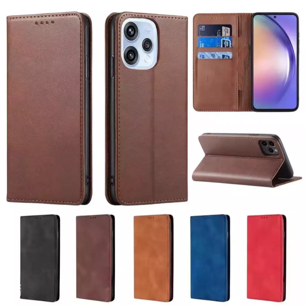 เคสฝาพับหนัง สำหรับ Oppo Reno15 Reno15F Reno15Pro Reno15ProMax เคสกันกระแทกฝาพับ พร้อมช่องใส่บัตร