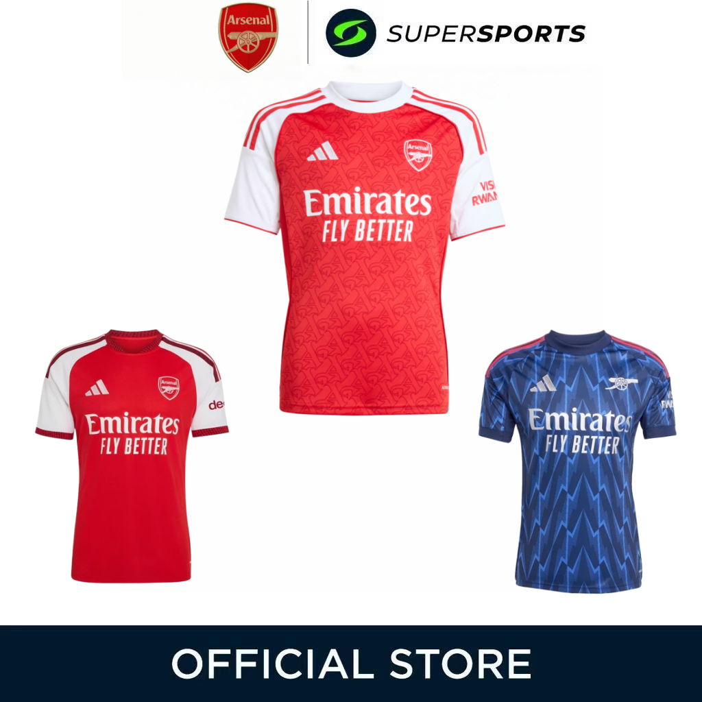 คุณภาพเกรดดี💯 Arsenal 26/27 25/26 Home Authentic Jersey ตัดเย็บเรียบร้อย เข้ารูปร่างสวยงาม