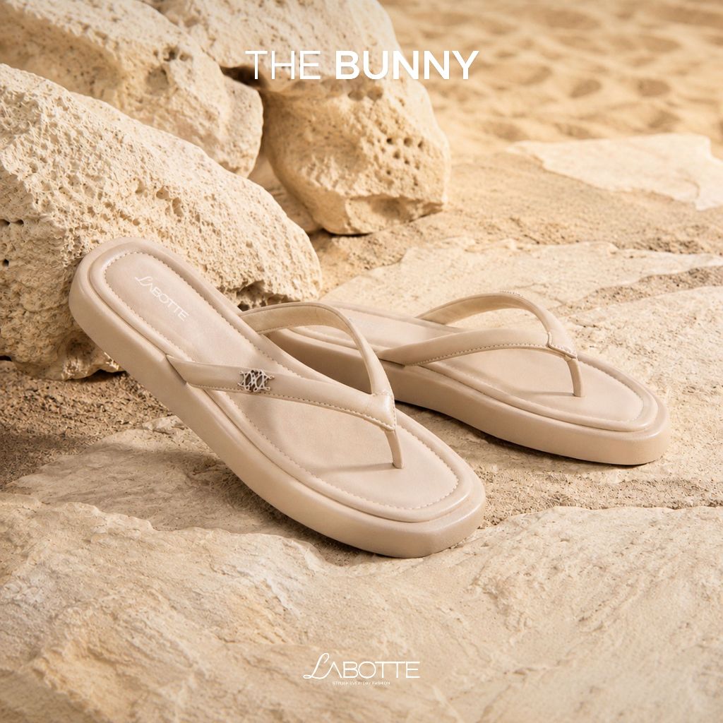 The Bunny - Labotte.bkk รองเท้าแตะ Microfiber รองเท้าแตะผู้หญิง (YH2022-2)