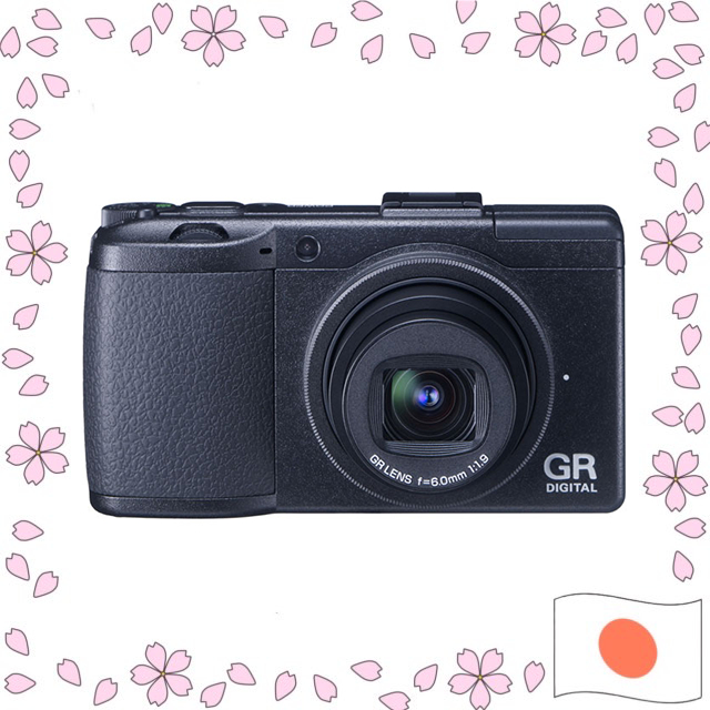 Ricoh GR Digital III กล้องดิจิตอล 10.0MP สีดำ เลนส์ Fix รูรับแสงกว้าง F/1.8 Premium Compact มือสอง【ส
