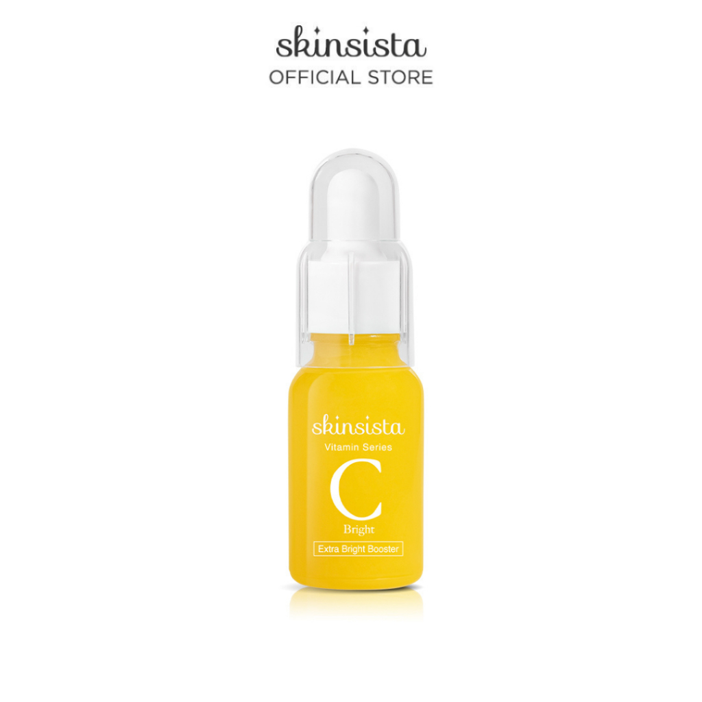 [ของแถม งดจำหน่าย] Skinsista Vit C บูสเตอร์ เซรั่ม วิตซี ลดรอยสิว ผิวสว่าง กระจ่างใส 15ml