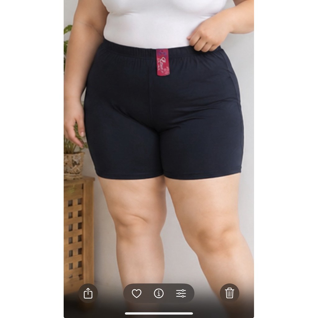 ซื้อ5แถม1 ตัวมาใหม่ขอบขาเรียบ/ลูกไม้ผ้าลื่นๆเอว 22-44กางเกงซับในกันโป๊สาวอวบซับใน