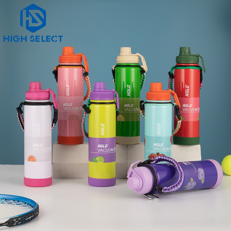 900ml สแตนเลส กระติกน้ำสีพาสเทล เก็บความร้อน-เย็น ดีไซน์สีตัดกันทันสมัย พร้อมหูหิ้วถอดได้ แถมที่รองแก้ว แก้วเยติ