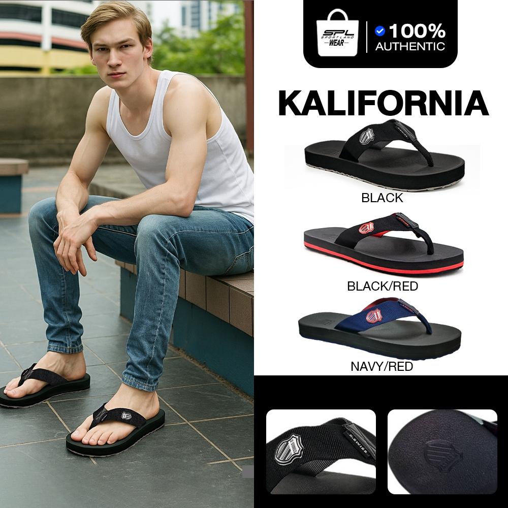 K-Swiss Collection เคสวิส รองเท้าแตะ รองเท้าลำลอง UX Kalifornia KSW24SDU008WHS / KSW24SDU007WHS