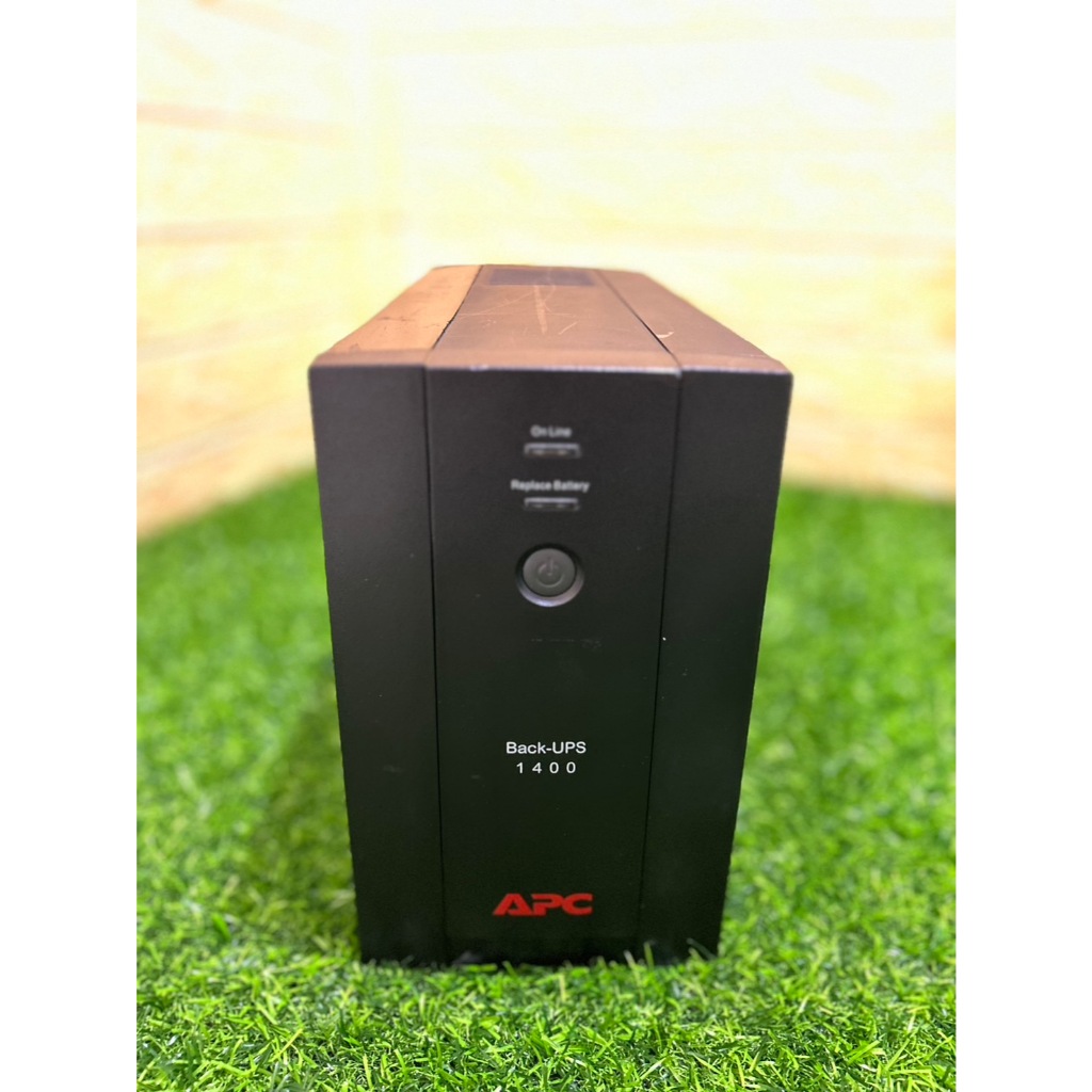 เครื่องสำรองไฟ UPS APC BX1400U-MS (ไม่มีBattery/ใช้งานปกติ) มือสอง