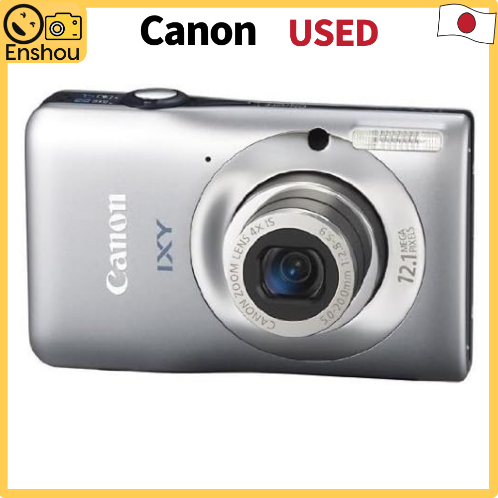 [USED From Japan]Canon digital camera IXY 200F Silver IXY200F(SL)