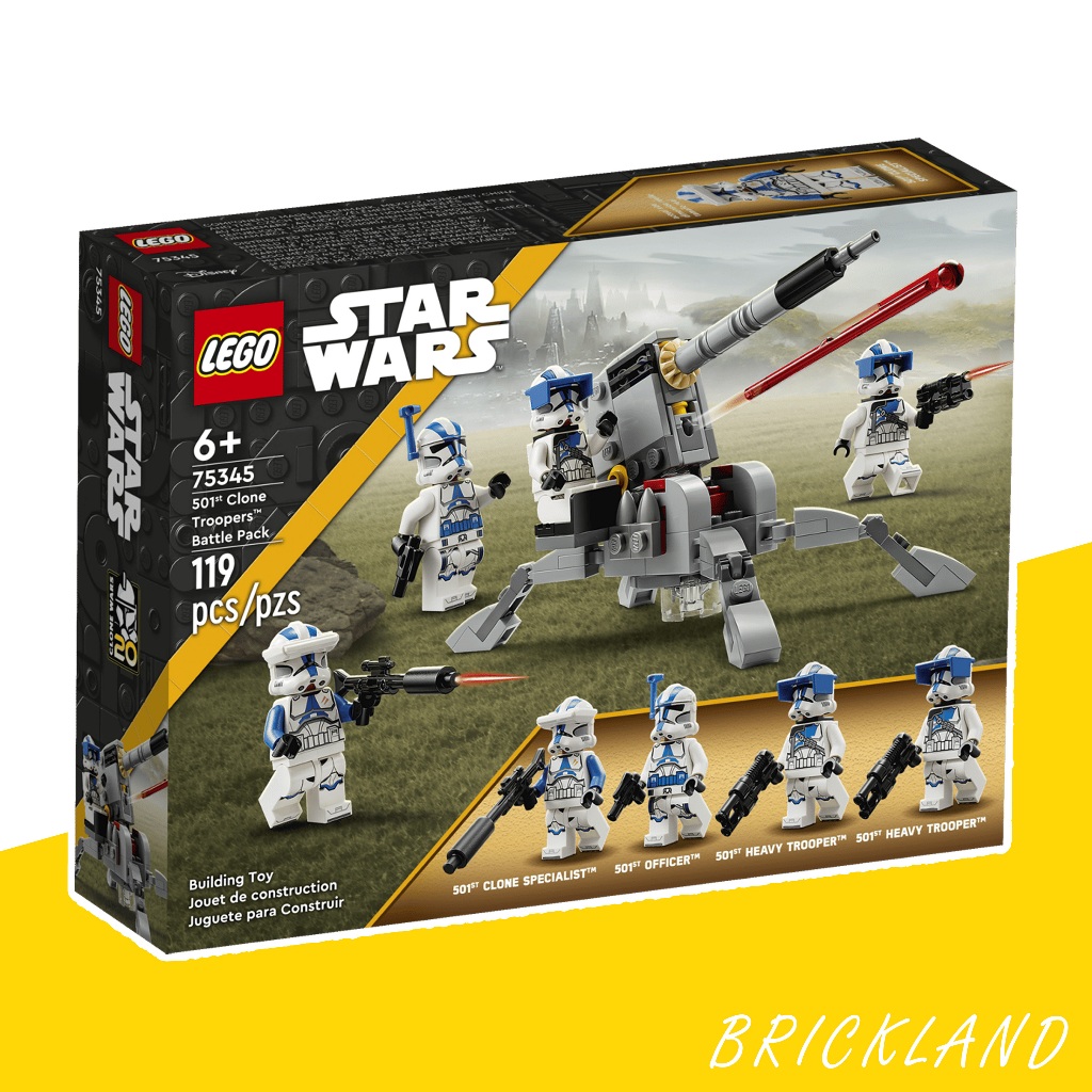 LEGO Star Wars 75345 501st Clone Troopers Battle Pack ของแท้ 100%