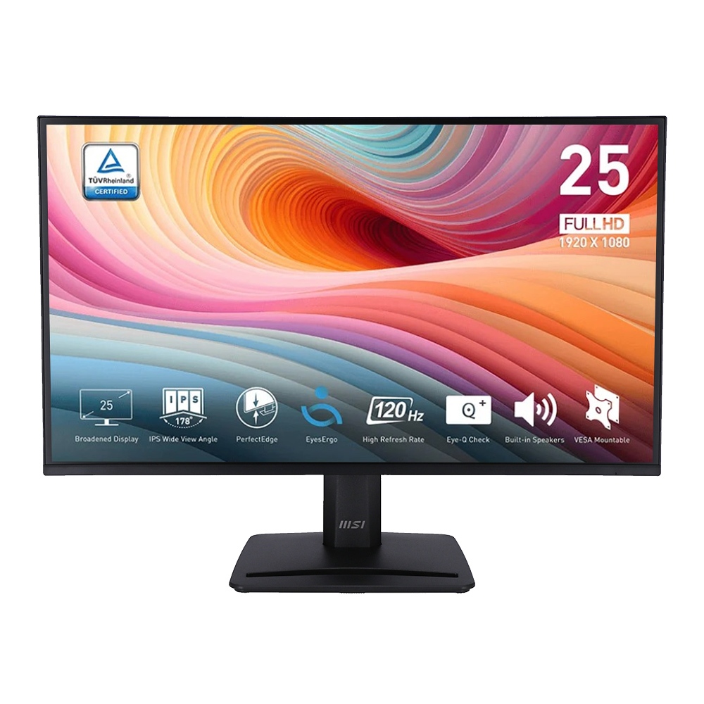 จอมอนิเตอร์ MSI PRO MP251 E2 (IPS 120Hz SPK)