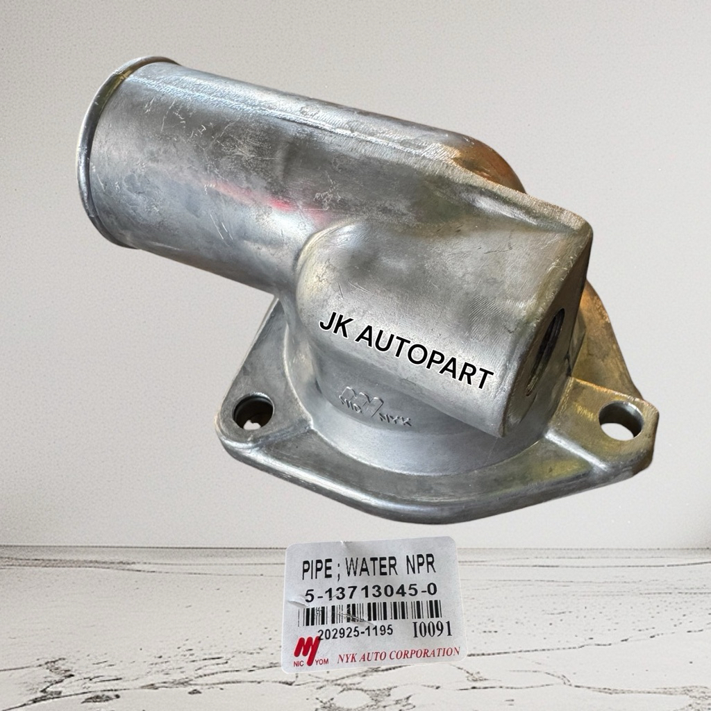 NYK แท้ๆ คอห่านวาล์วน้ำ ISUZU NPR115 4BA KS22 I0091 รหัส 5-13713045-0 เสื้อวาวน้ำตัวบนอีซูซุ/BSTY.