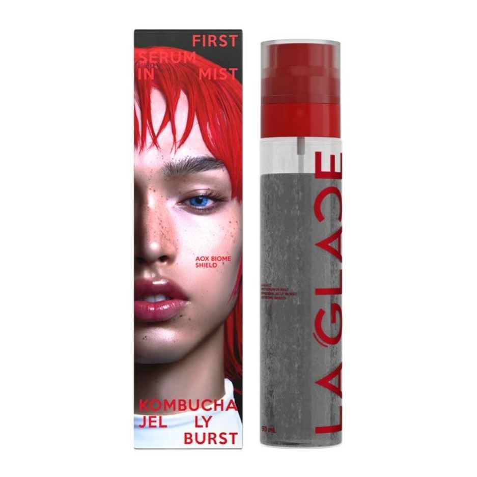 (พร้อมส่ง/ของแท้) LA GLACE First Serum In Mist Aquatonic Jelly Burst Barrier Shield 90ml