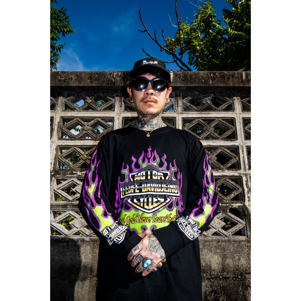 TRULY เสื้อแขนยาว Fedfe รุ่น "สิงห์นักบิด"