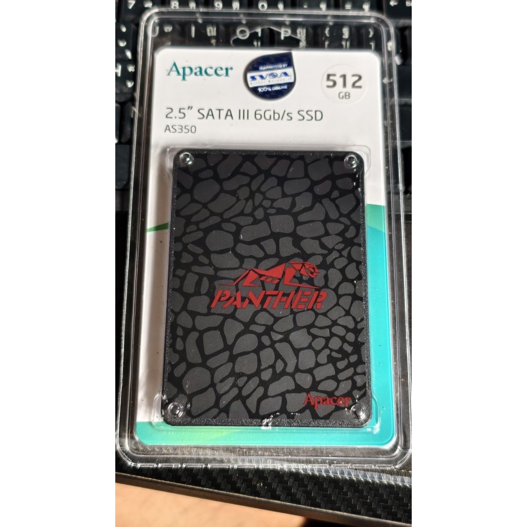 APACER 512 GB SSD SATA  AS350 (AP512GAS350-1) - A0135248 ของใหม่ ยังไม่ผ่านการใช้งาน