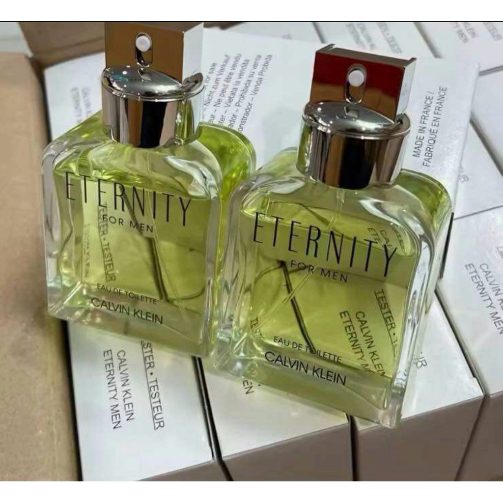 Calvin Klein CK Eternity Men EDT 100ml ( TESTER BOX ) น้ำหอมสำหรับผู้ชาย กลิ่นหอม