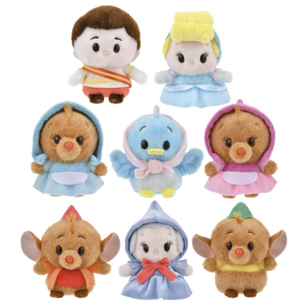 Pre-order เซตตุ๊กตาดิสนีย์ ซินเดอเรลา Disney Cinderella Urupocha-chan Completed Set