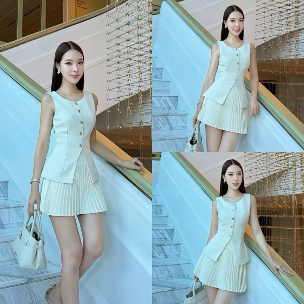 ส่งต่อ | Vellis Closet - Starry Set สีครีม ไซส์ M