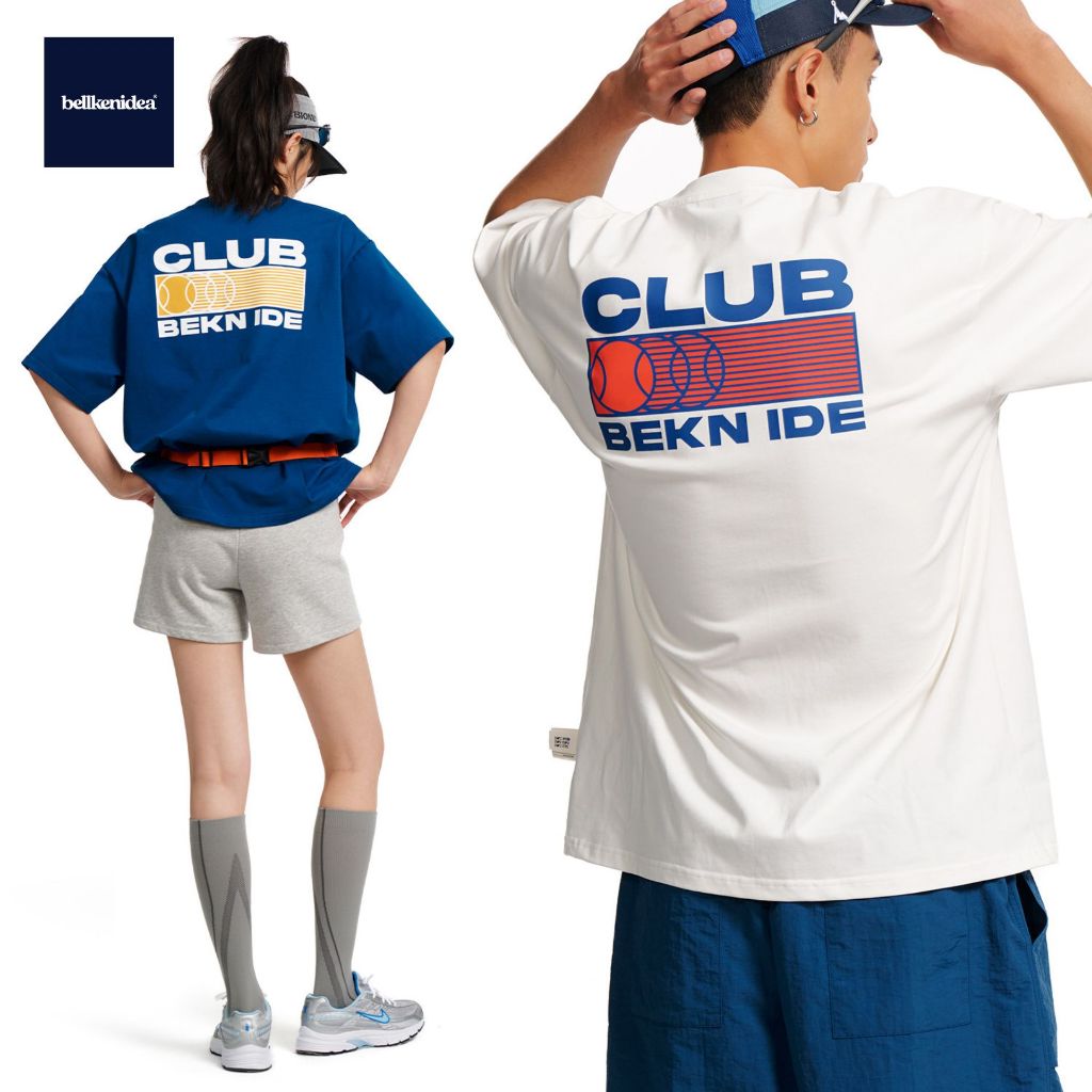 BELLKEN TENNIS TEE เสื้อโอเวอร์ไซส์ OVERSIZED ผ้าพรีเมี่ยม (HEAVY COTTON 100%) ผ้าทิ้งตัวอยู่ทรง UNISEX