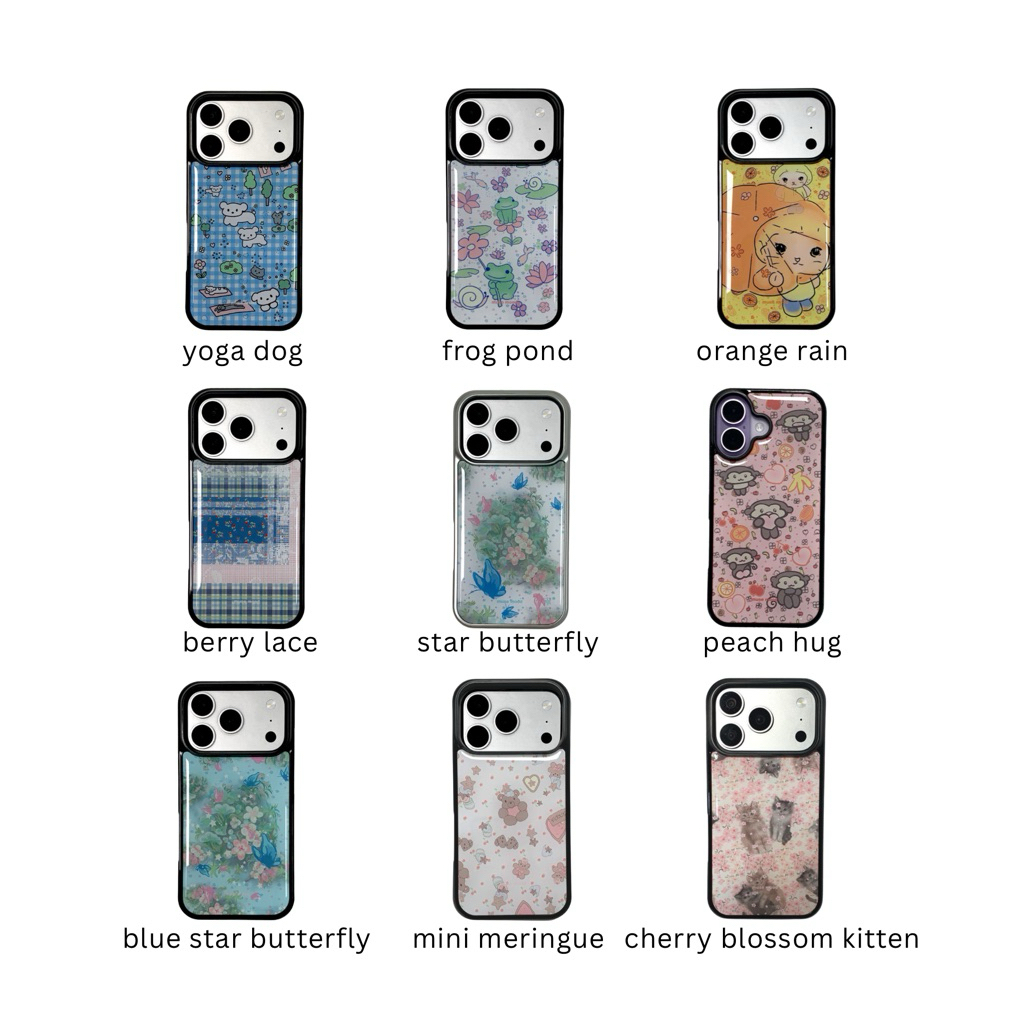 (pre-order)musemood - epoxy phone case 🪷✨