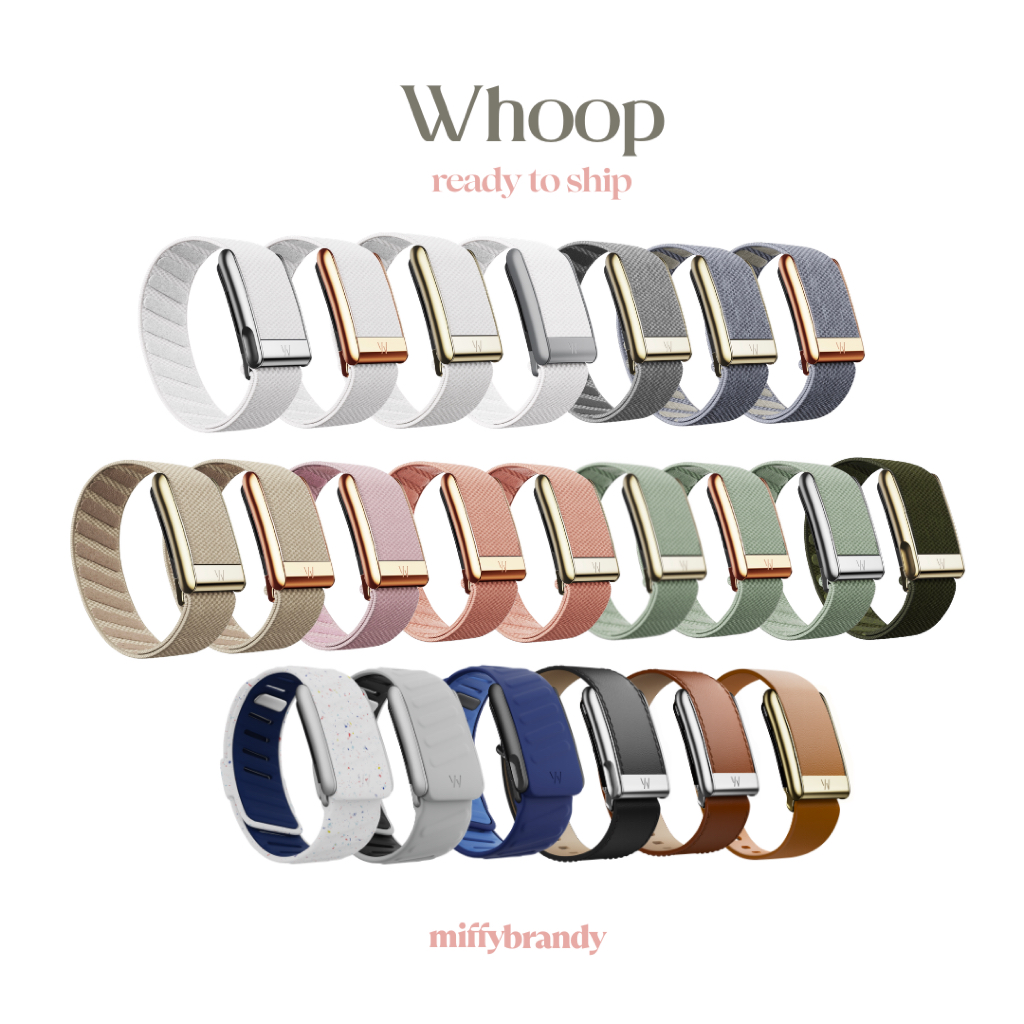 มีสีใหม่/ส่งด่วน⚡️สายสำรอง WHOOP 5.0 / WHOOP MG 🇺🇸