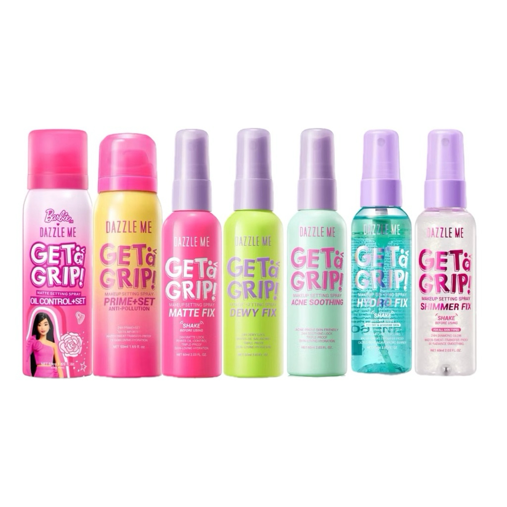 Dazzle Me สเปรย์ล็อกเมคอัพ DazzleMe Setting Spray 60ml สเปรย์ฟิกซ์เมคอัพ ล็อค รุ่น GetA Grip ขนาด 60 มิลลิลิตร