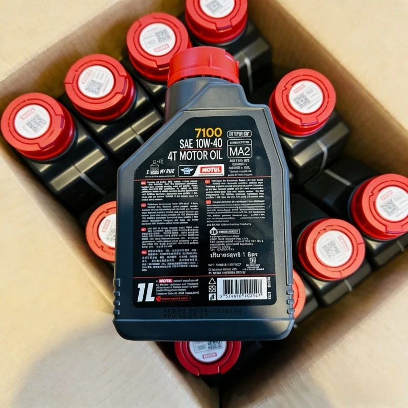 Motul 7100 10W40 น้ำมันเครื่องสังเคราะห์แท้ สำหรับมอเตอร์ไซค์ thumbnail 8
