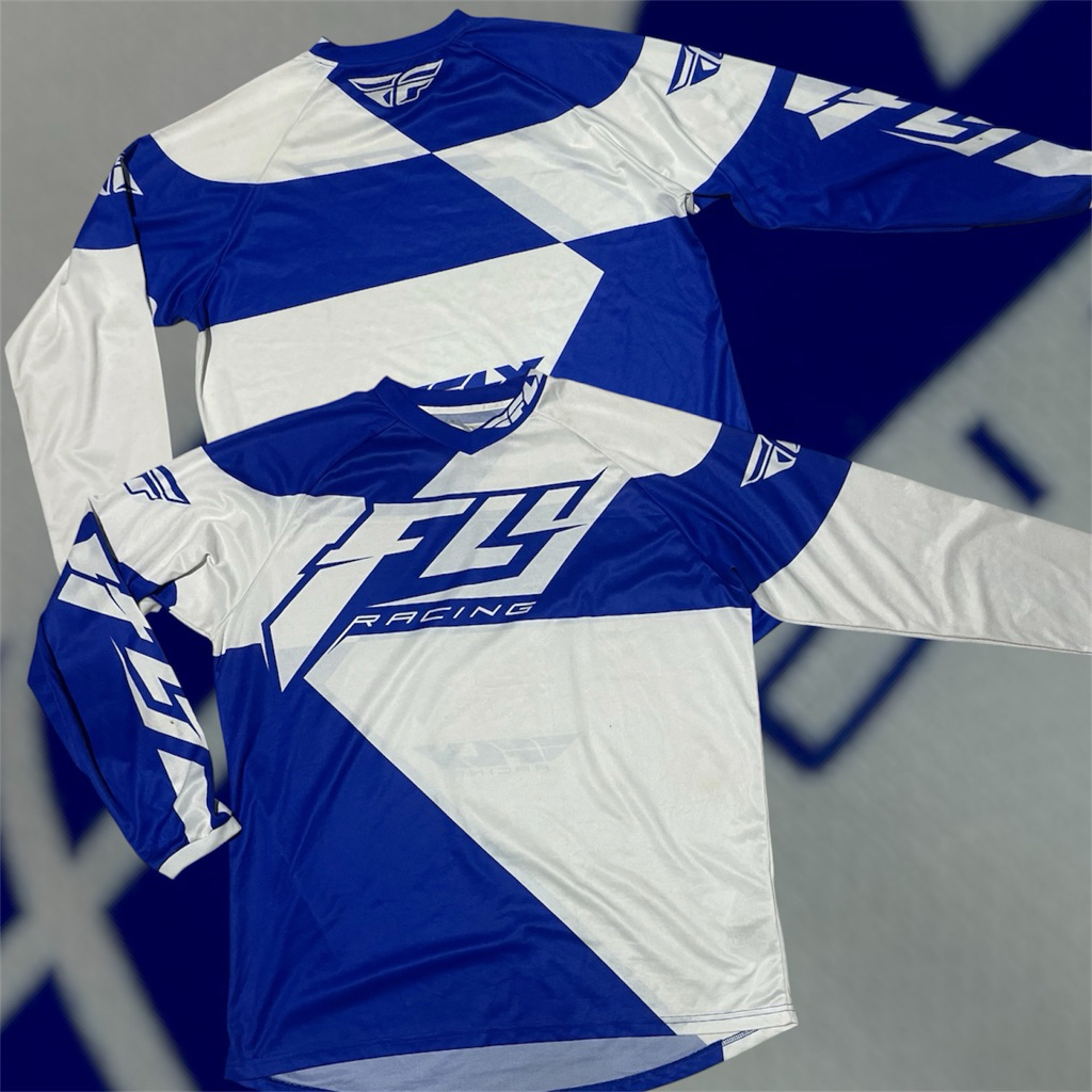 Fly racing  big logo pattle sweater XL