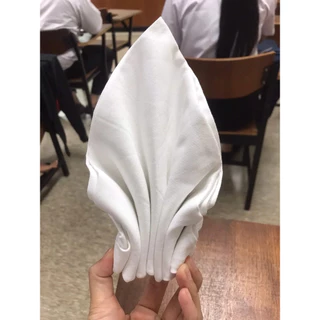 ผ้าเช็ดปาก napkins 22x22 นิ้ว โรงแรม ร้านอาหาร แน๊ปกิ้น ผ้าเช็ดปากโรงแรม ใช้ผ้า Cotton อย่างดี