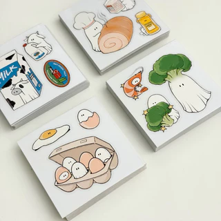 เพิ่มลายใหม่ - Mini Sticker Supermarket collection - khunyunn