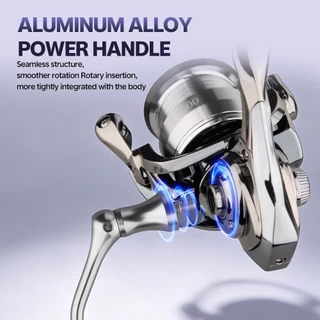SeaHunter EXIST รอกสปินนิ่ง10+1BB แรงลาก18 กก. 6.3：1 อลูมิเนียม Power Handle รอกตกปลา กันน้ำเค็ม