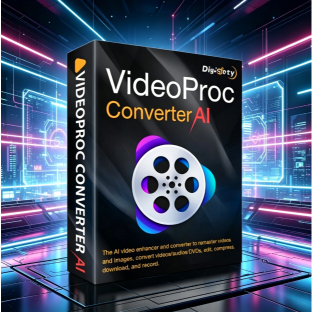 VideoProc Converter AI 2026 v8 โปรแกรมแปลงไฟล์วิดีโอ ด้วย AI สำหรับ Win และ Mac