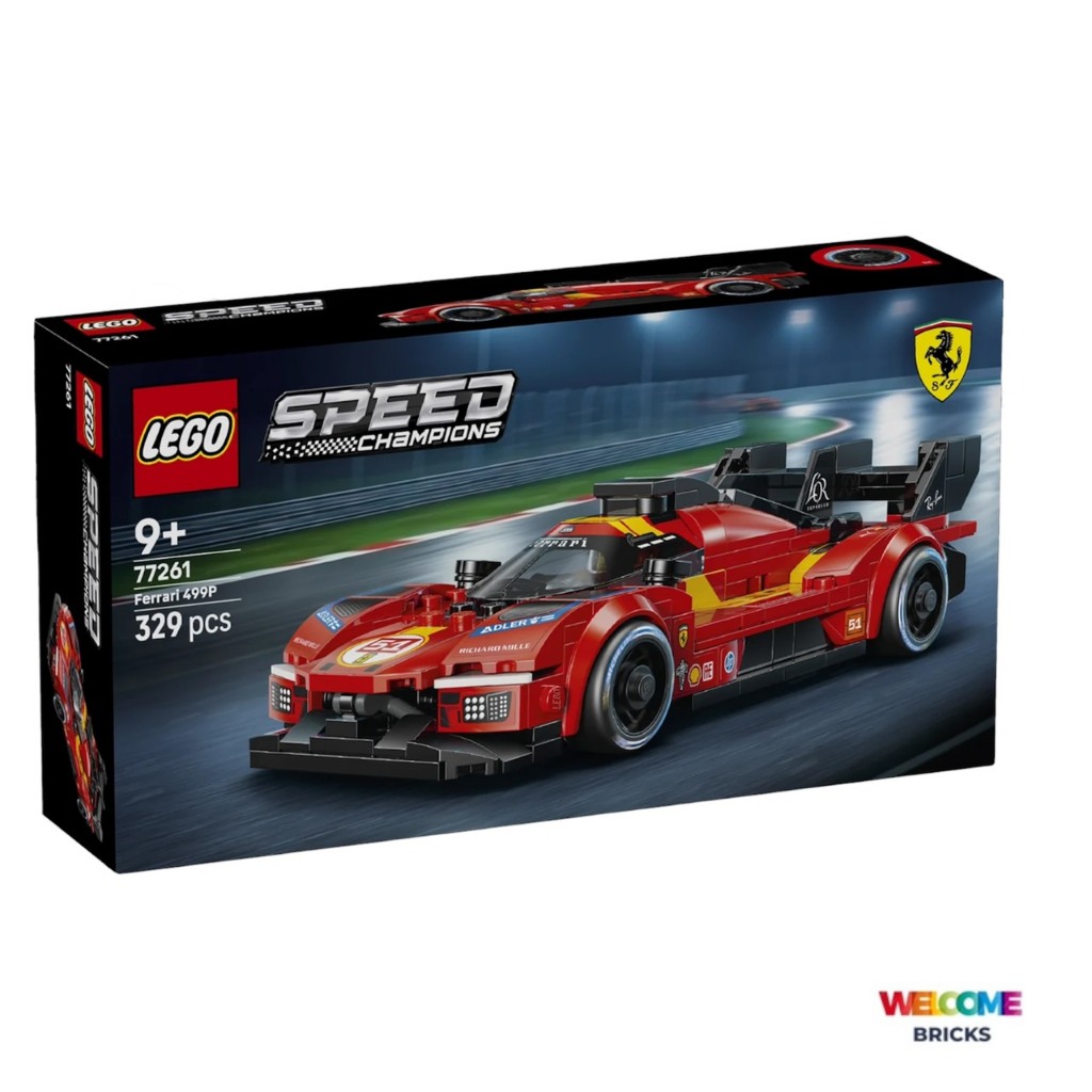 Lego Speed Champions 77261 Ferrari 499P สินค้าใหม่ ของแท้ 100%