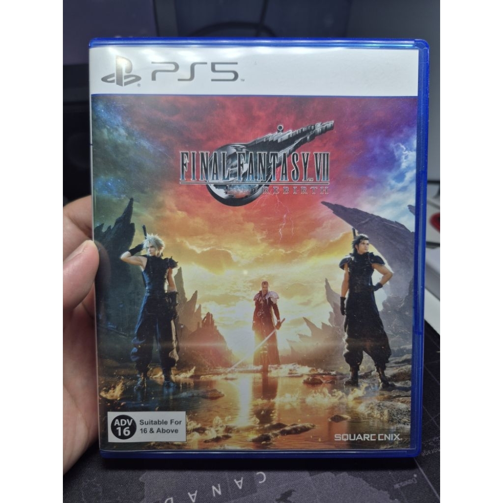 มือสอง (มือ2) PS5 Final Fantasy FF 7 VII Rebirth (Z3/Asia) Eng แผ่นสลับ