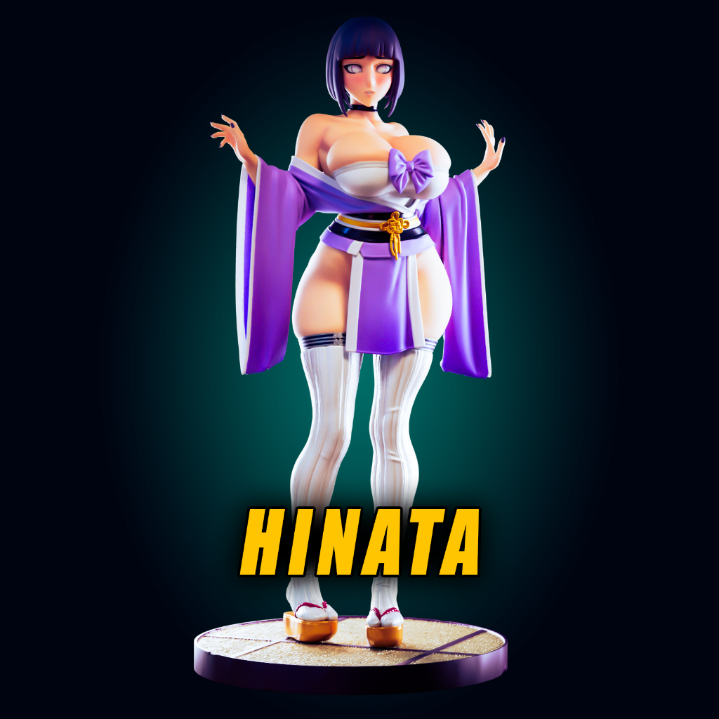 Hinata Hyuga : Model Figure Resin โมเดล ผลิตตามสั่ง NSFW Futa