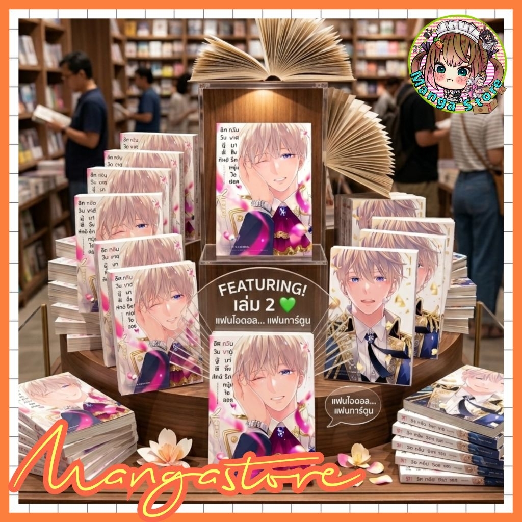 หนังสือการ์ตูน อัศวินผู้พิทักษ์กลับชาติมาติ่งรักหนุ่มไอดอล เล่ม 1-2 มือ1