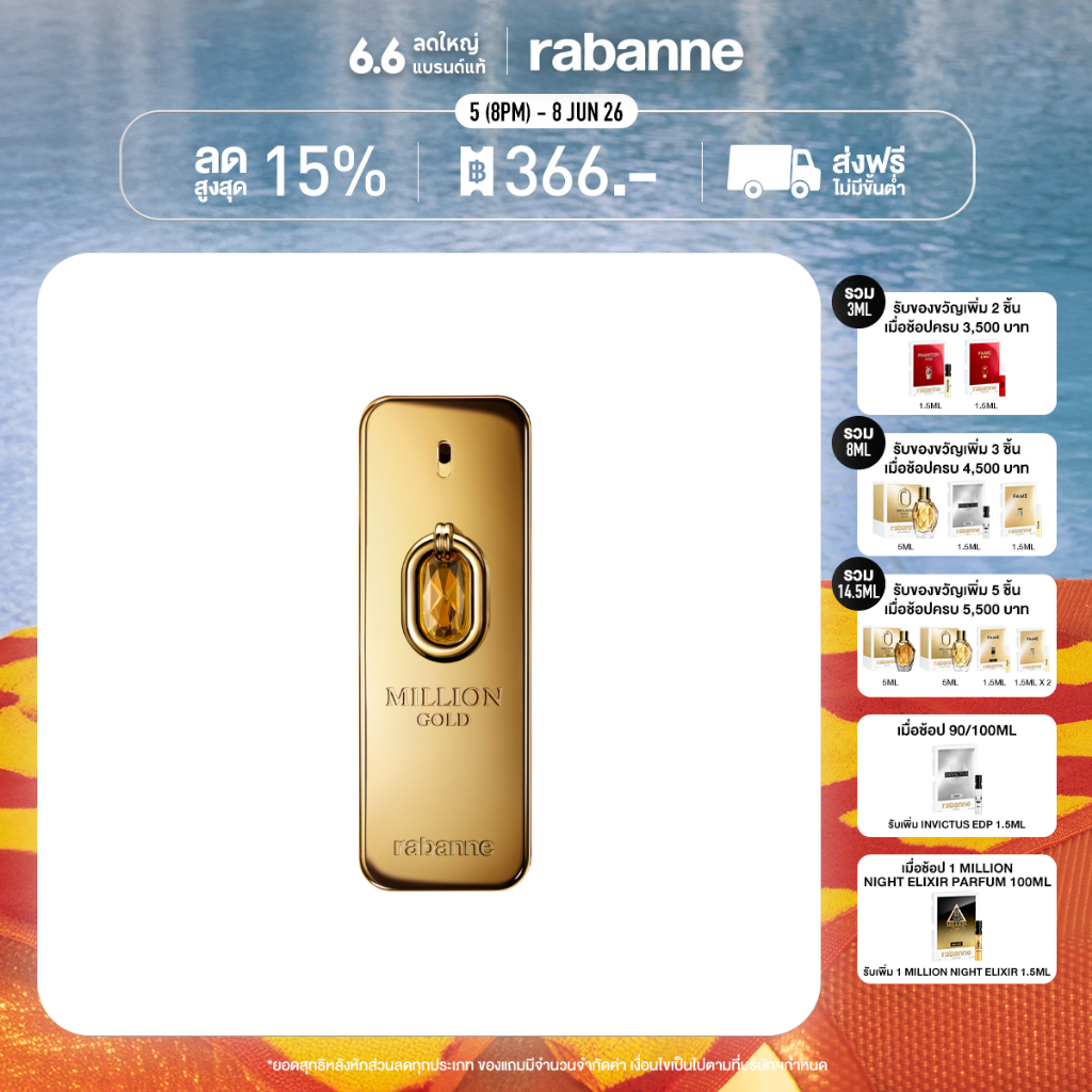 Rabanne Million Gold Elixir EDP