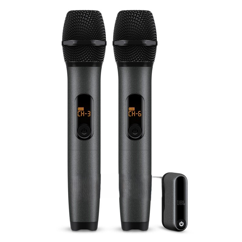พร้อมส่ง ไมโครโฟนไร้สายJBL UHF ไม่มีสัญญาณรบกวน ร้องคาราโอเกะปาร์ตี้ได้ดี