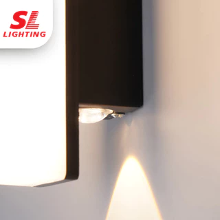 SL Lighting | TER2-10-SQ-10W โคมไฟติดผนังภายนอก Outer Space 3000K ทรงสี่เหลี่ยมแนวตั้ง รวมแวท