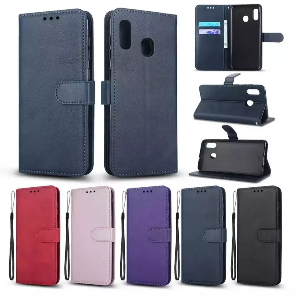 เคสฝาพับหนัง ล็อคได้ สำหรับ Vivo Y95 Y91 Y91I Y93 Y91C Y1S Y51 Y31 2020 Y72 Y71 Y81 Y81I Y83 Y21 Y21T T1X Y33S Y33T