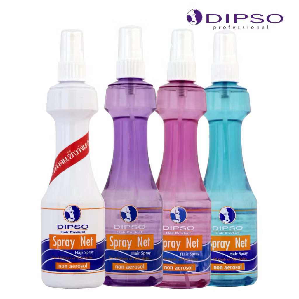 (1ขวด) DIPSO Spray Net Hair Spray สเปรย์ล็อคผมแข็งดิ๊ฟโซ่ สเปรย์ เน็ท แฮร์ สเปรย์ ขนาด220มล.