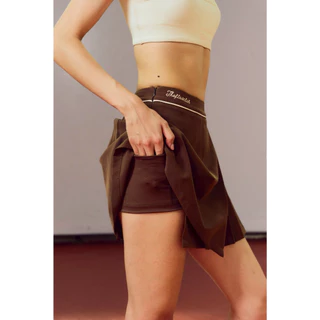 Ace Half-Pleated Skort - The Flos Club