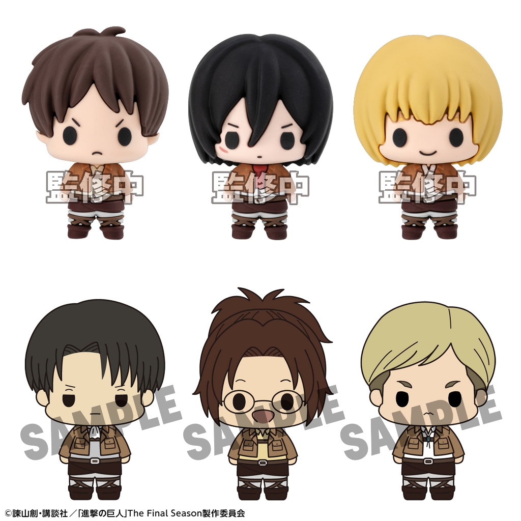 (🔴PRE-ORDER สอบถามสต็อกก่อนสั่งซื้อ) Chokorin Collection Attack on Titan 6Pack BOX ของแท้ 💯