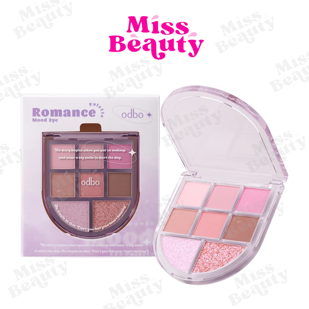 OD2023 ODBO Romance Mood Eye Palette โอดีบีโอ โรแมนซ์ มู้ด อาย พาเลท 6 กรัม