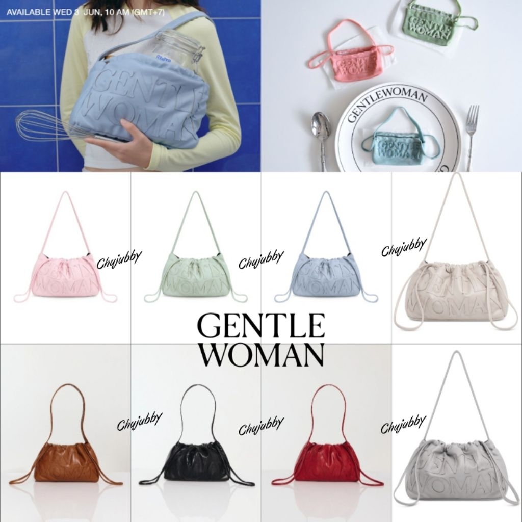CHUJUBBY❤️‍🔥 (ใช้โค้ด 25%)กระเป๋า Pastel / Solea Dumpling BAG GENTLEWOMAN