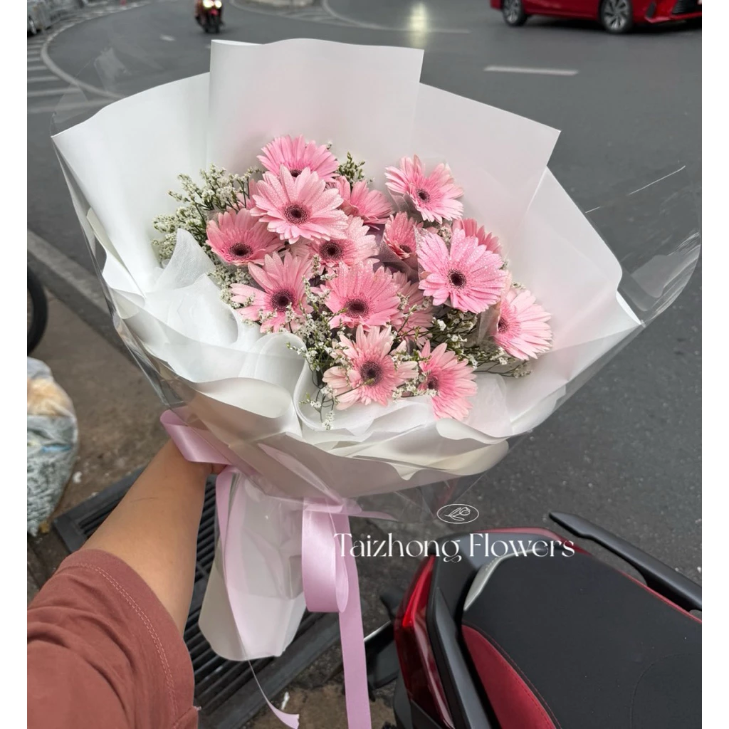 💥ส่งด่วน กทม&ปริมณฑล💥 ช่อดอกไม้สด ช่อดอกเยียบีร่าสด ช่อดอกไม้แสดงความยินดี