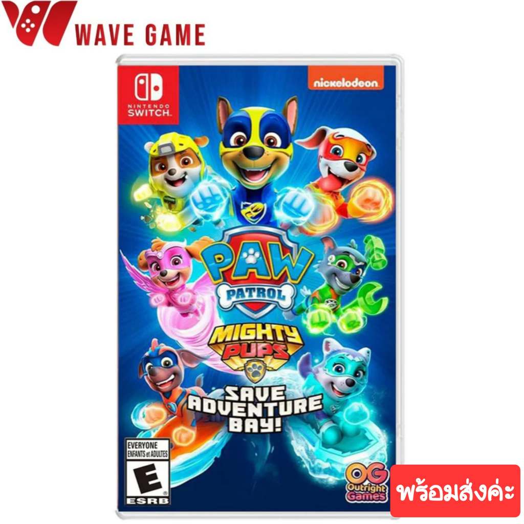 nintendo switch paw patrol mighty pups save adventure bay ( english )