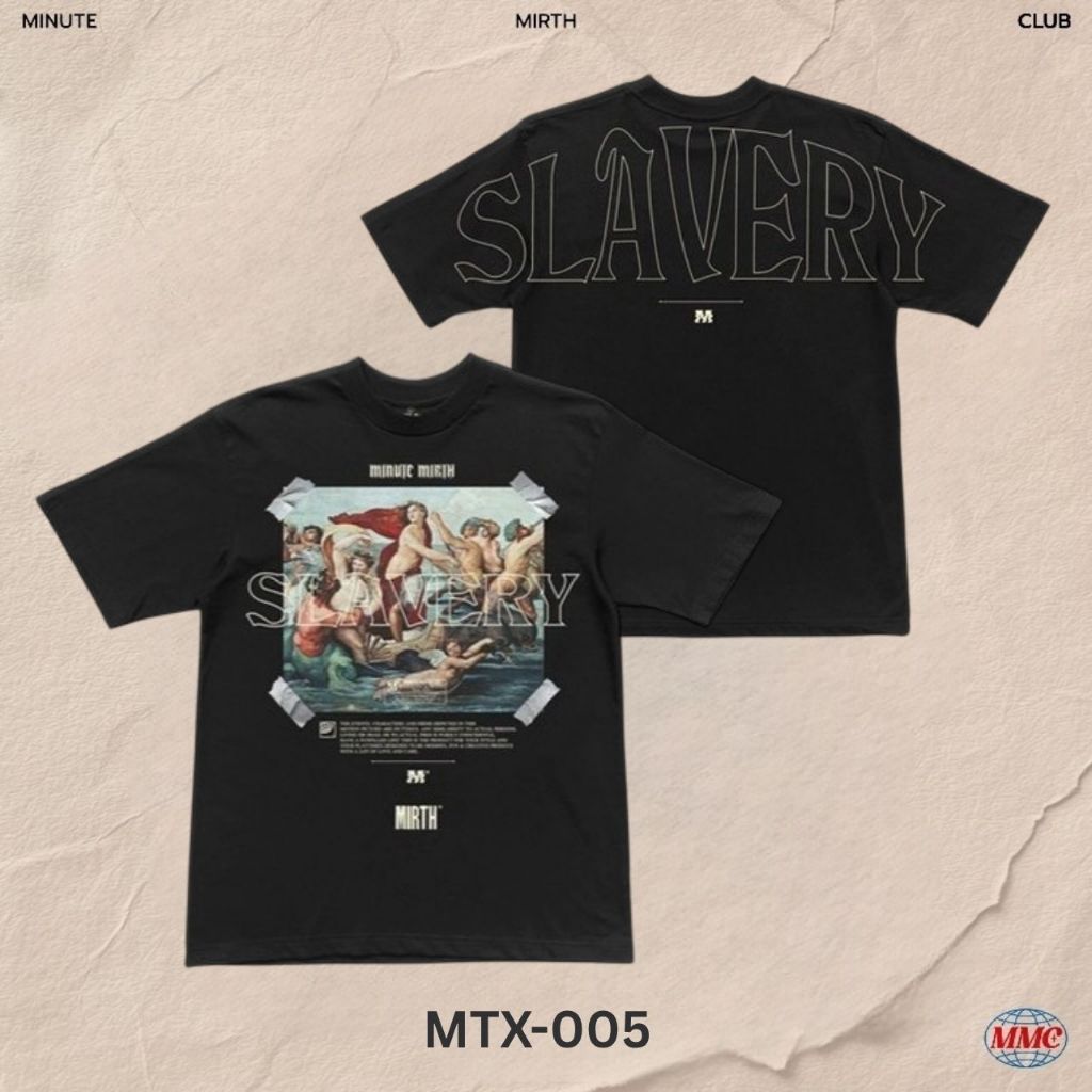 Power7 x Minute Mirth เสื้อยืดสตรีทแฟชั่น คอลเลคชั่นใหม่จากแบรนด์ Minute Mirth (MTX-005) — صورة 4