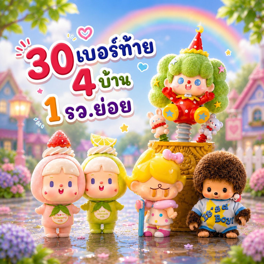 ✨กระดาน จุ่มในจุ่ม..Vol.2 [100 เบอร์] 💫✨