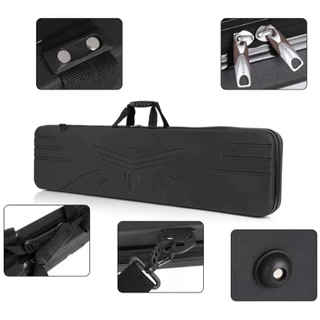 กระเป๋าใส่ปืนยาว กระเป๋ากันกระแทก Hardcase กล่องใส่ปืน เก็บของ Tool Box ความยาว120cm 90cm สีดำ