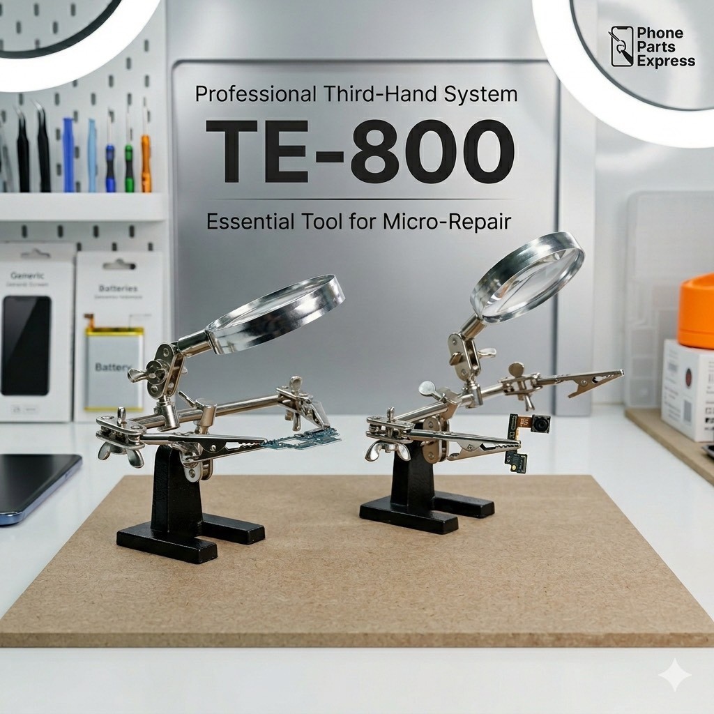 ✨ แท่นจับพร้อมแว่นขยาย TE-800 และ TE-801 ✨มาพร้อมไฟLED